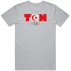 Tunisia Flag Olympic Country Abbreviation T Shirt