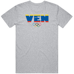 Venezuela Flag Olympic Country Abbreviation T Shirt