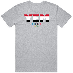 Yemen Flag Olympic Country Abbreviation T Shirt