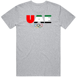 United Arab Emirates Flag Olympic Country Abbreviation T Shirt