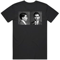 Lucky Luciano Mug Shot Gangster Mafia T Shirt Lucky Luciano Mug Shot Gangster Mafia T Shirt