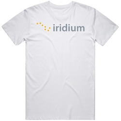 Iridium Communications Inc Nasdaq Company Logo Employee Fan T Shirt