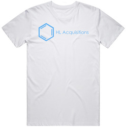Hl Acquisitions Corp Nasdaq Company Logo Employee Fan T Shirt
