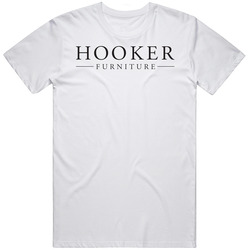 Hooker Furniture Corporation Nasdaq Company Logo Employee Fan T Shirt