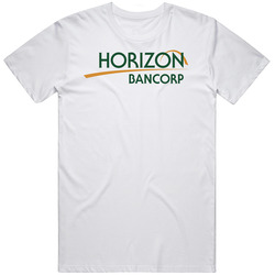 Horizon Bancorp Inc Nasdaq Company Logo Employee Fan T Shirt