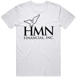 Hmn Financial Inc Nasdaq Company Logo Employee Fan T Shirt