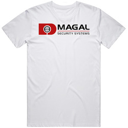 Magal Security Systems Ltd Nasdaq Company Logo Employee Fan T Shirt