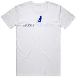 Maiden Holdings Ltd Nasdaq Company Logo Employee Fan T Shirt