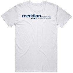 Meridian Bioscience Inc Nasdaq Company Logo Employee Fan T Shirt