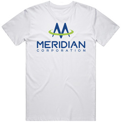 Meridian Corporation Nasdaq Company Logo Employee Fan T Shirt