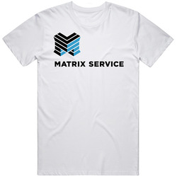 Matrix Service Company Nasdaq Company Logo Employee Fan T Shirt