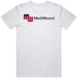 Mediwound Ltd Nasdaq Company Logo Employee Fan T Shirt