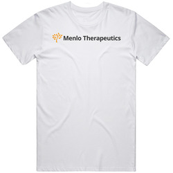 Menlo Therapeutics Inc Nasdaq Company Logo Employee Fan T Shirt