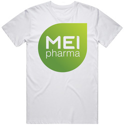 Mei Pharma Inc Nasdaq Company Logo Employee Fan T Shirt