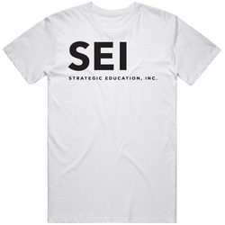 Strategic Education Inc Nasdaq Company Logo Employee Fan T Shirt