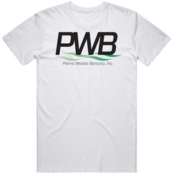 Penns Woods Bancorp Inc Nasdaq Company Logo Employee Fan T Shirt