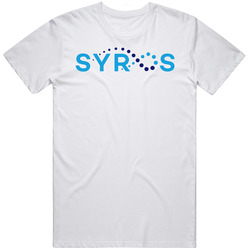 Syros Pharmaceuticals Inc Nasdaq Company Logo Employee Fan T Shirt