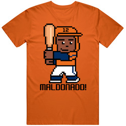 Martin Maldonado Tecmo Baseball Player Houston Baseball Fan T Shirt