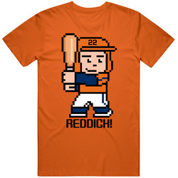 Josh Reddick Tecmo Baseball Player Houston Baseball Fan T Shirt