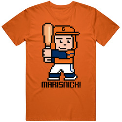 Jake Marisnick Tecmo Baseball Player Houston Baseball Fan T Shirt