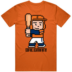 Alex Bregman Tecmo Baseball Player Houston Baseball Fan T Shirt