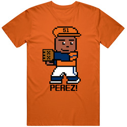 Cionel Perez Tecmo Baseball Player Houston Baseball Fan T Shirt