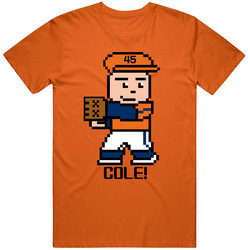 Gerrit Cole Tecmo Baseball Player Houston Baseball Fan T Shirt