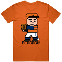 Brad Peacock Tecmo Baseball Player Houston Baseball Fan T Shirt