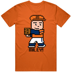 Wade Miley Tecmo Baseball Player Houston Baseball Fan T Shirt
