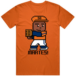 Francis Martes Tecmo Baseball Player Houston Baseball Fan T Shirt