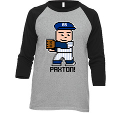 James Paxton Tecmo Baseball Player New York Y Baseball Fan Raglan T Sh