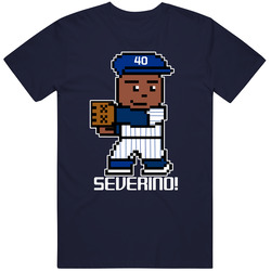 Luis Severino Tecmo Baseball Player New York Y Baseball Fan T Shirt