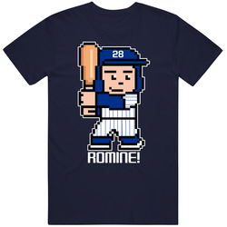 Austin Romine Tecmo Baseball Player New York Y Baseball Fan T Shirt