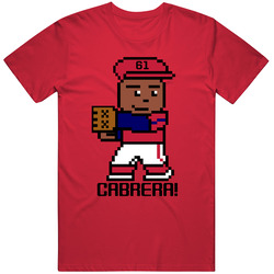Genesis Cabrera Tecmo Baseball Player St Louis Baseball Fan T Shirt