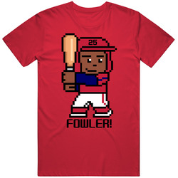 Dexter Fowler Tecmo Baseball Player St Louis Baseball Fan T Shirt