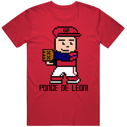 Daniel Ponce De Leon Tecmo Baseball Player St Louis Baseball Fan T Shi