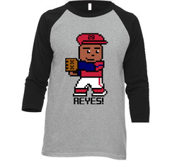 Alex Reyes Tecmo Baseball Player St Louis Baseball Fan Raglan T Shirt