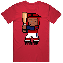Gerardo Parra Tecmo Baseball Player Washington Baseball Fan T Shirt
