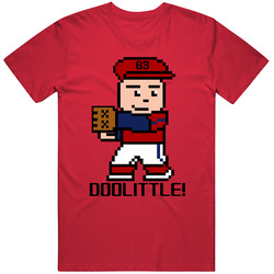 Sean Doolittle Tecmo Baseball Player Washington Baseball Fan T Shirt