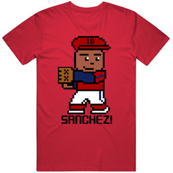 Anibal Sanchez Tecmo Baseball Player Washington Baseball Fan T Shirt