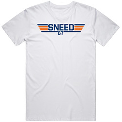 Cy Sneed #67 Top Gun Houston Baseball Player Fan T Shirt