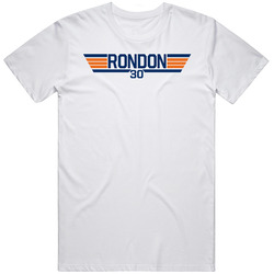 Hector Rondon #30 Top Gun Houston Baseball Player Fan T Shirt
