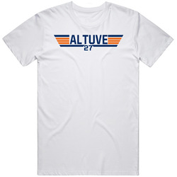 Jose Altuve #27 Top Gun Houston Baseball Player Fan T Shirt