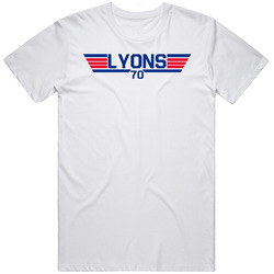 Tyler Lyons #70 Top Gun New York Y Baseball Player Fan T Shirt