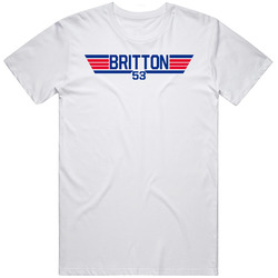 Zack Britton #53 Top Gun New York Y Baseball Player Fan T Shirt