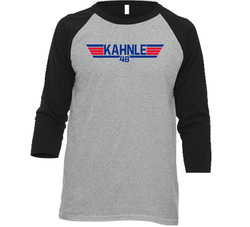 Tommy Kahnle #48 Top Gun New York Y Baseball Player Fan Raglan T Shirt