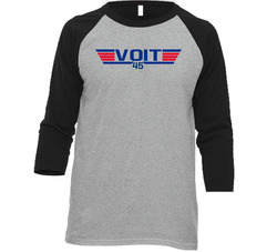 Luke Voit #45 Top Gun New York Y Baseball Player Fan Raglan T Shirt