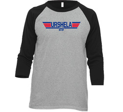 Gio Urshela #29 Top Gun New York Y Baseball Player Fan Raglan T Shirt