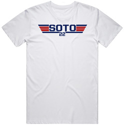 Juan Soto #22 Top Gun Washington Baseball Player Fan T Shirt