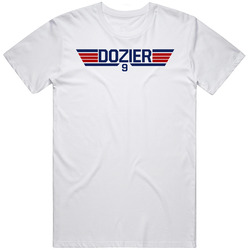Brian Dozier #9 Top Gun Washington Baseball Player Fan T Shirt